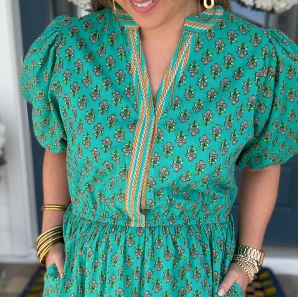 Gorgeous Spring Midi Dress-NWT - Picture 3 of 4